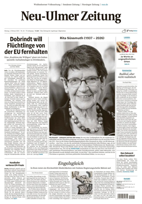 Cover of Neu-Ulmer Zeitung