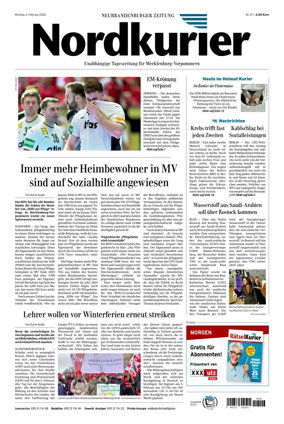 Cover of Neubrandenburger Zeitung