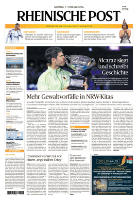 Cover of Rheinische Post Duesseldorf Meerbusch