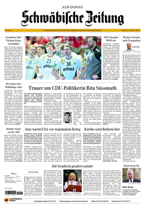 Cover of Schwabische Zeitung (Alb-Donau)