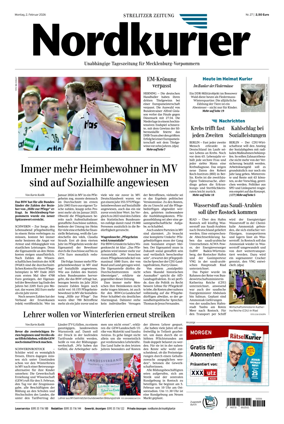 Cover of Strelitzer Zeitung
