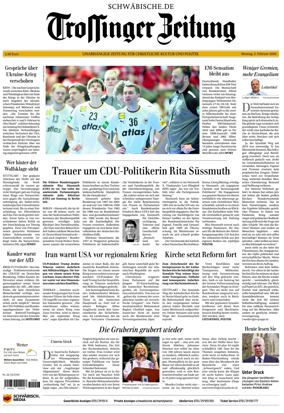 Cover of Trossinger Zeitung