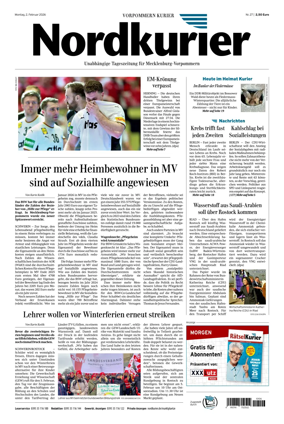Cover of Vorpommern Kurier (Anklam)