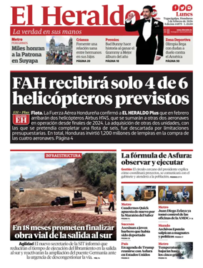Cover of Diario El Heraldo