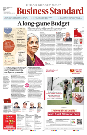 Cover of Business Standard