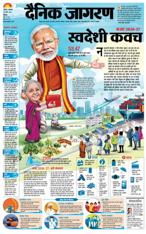 Cover of Dainik Jagran - Shimla