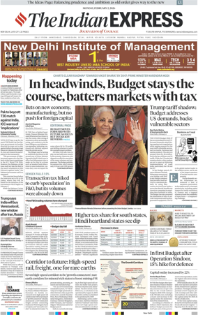 Cover of The Indian Express