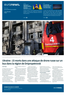 Cover of EuroNews (French Edition)