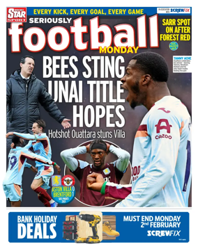 Cover of Irish Daily Star - Fanatic