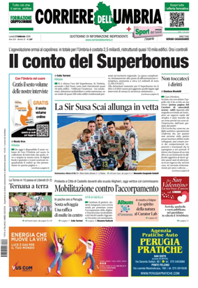 Cover of Corriere dell Umbria