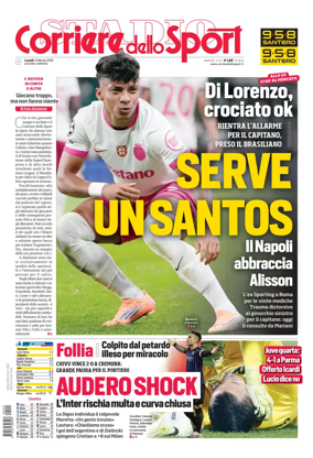 Cover of Corriere dello Sport (Campania)