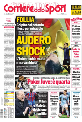 Cover of Corriere dello Sport