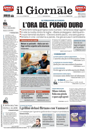 Cover of Il Giornale (Italy)