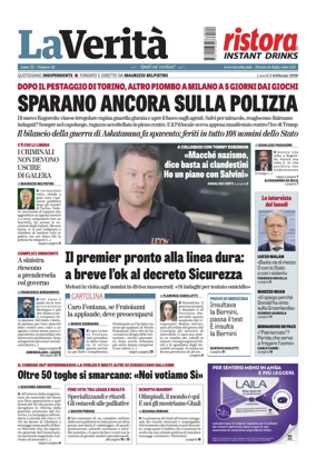 Cover of La Verita (Italia)