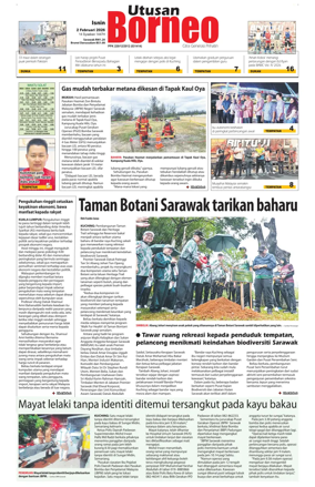 Cover of Utusan Borneo (Sarawak)