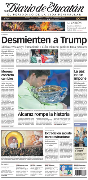 Cover of Diario de Yucatan