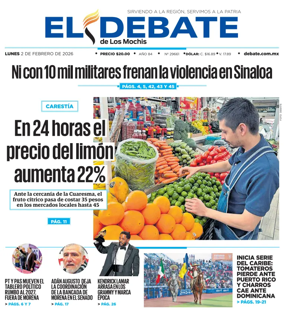 Cover of El Debate de Los Mochis