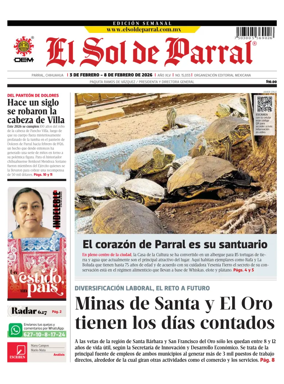 Cover of El Sol de Parral