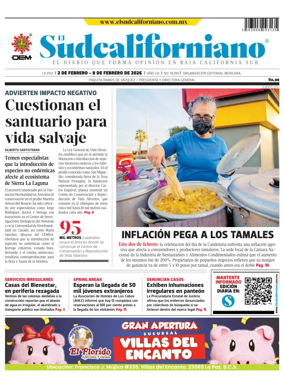 Cover of El Sudcaliforniano