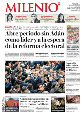 Cover of Milenio Puebla