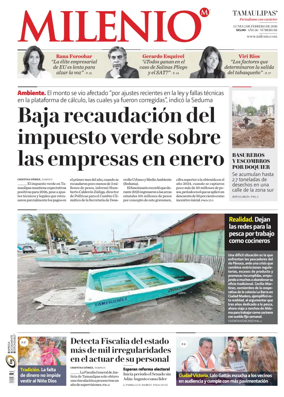 Cover of Milenio Tamaulipas