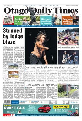 Cover of Otago Daily Times