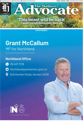 Cover of The Northern Advocate