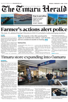 Cover of The Timaru Herald