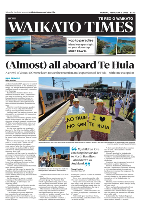 Cover of Waikato Times