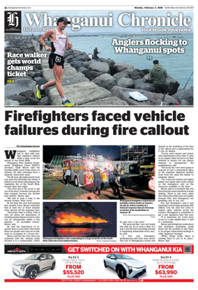 Cover of Whanganui Chronicle