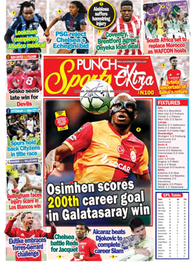 Cover of Punch Sports Extra