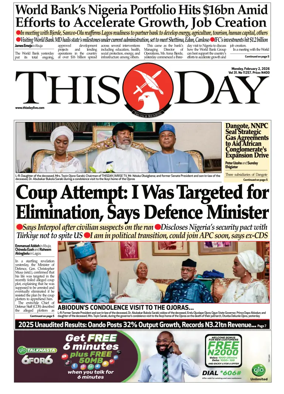 Cover of THISDAY