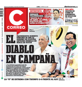 Cover of Diario Correo