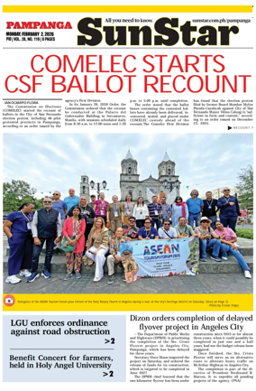 Cover of Sun.Star Pampanga