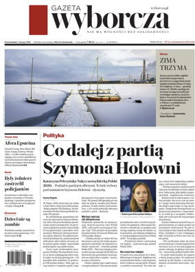 Cover of Gazeta Wyborcza