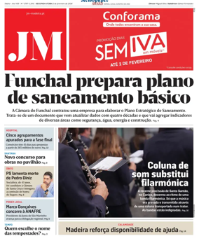 Cover of Jornal Madeira