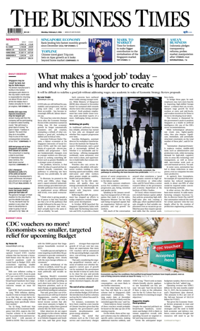 Cover of The Business Times