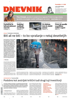 Cover of Dnevnik (Slovenija)