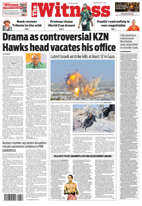 Cover of The Witness (South Africa)