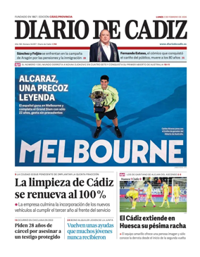 Cover of Diario de Cadiz