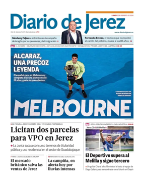 Cover of Diario de Jerez