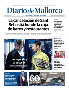 Cover of Diario de Mallorca