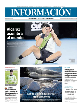 Cover of Diario Informacion (Elche y Vega Baja)