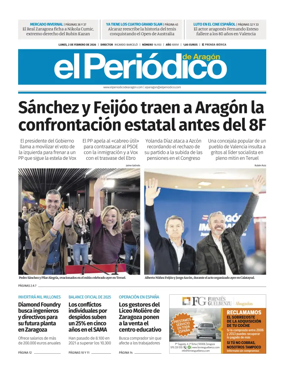 Cover of El Periodico Aragon