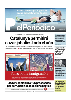 Cover of El Periodico - Castellano