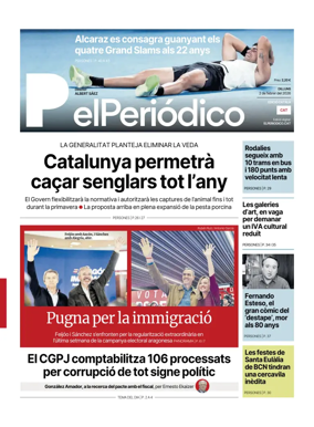 Cover of El Periodico - Catala