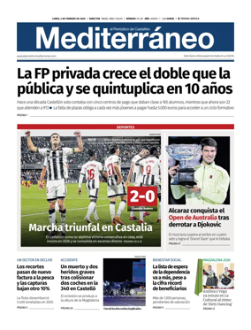 Cover of El Periodico Mediterraneo