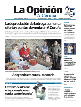 Cover of La Opinion de A Coruna