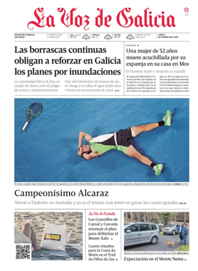Cover of La Voz de Galicia (Carballo)