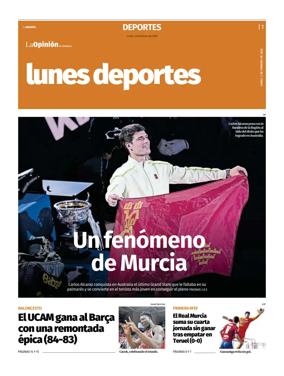 Cover of Lunes Deportes